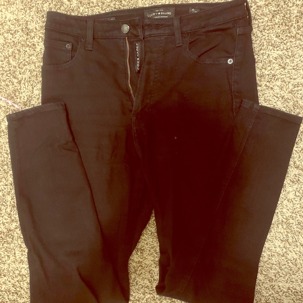 Lucky Brand Black Soft Skinny Jean